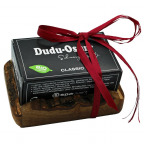 Geschenkset Dudu Osun® CLASSIC mit rustikaler Olivenholz-Seifenschale (Set)