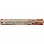 quickpack Backpapier-Zuschnitte, naturbraun (20 Bl.)