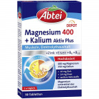 Abtei Magnesium 400 + Kalium Aktiv Plus (30 St.)