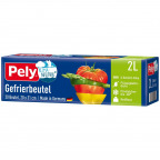 Pely® Klimaneutral Gefrierbeutel, 2 Liter (30 St.)