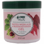 Rotes Weinlaub & Rosskastanien Gel vom Pullach Hof (250 ml)