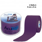 AcuTop Premium Kinesiology Tape lila (5 cm x 5 m)
