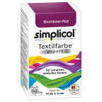 simplicol Textilfarbe expert 1706 Brombeer-Rot (150 g)