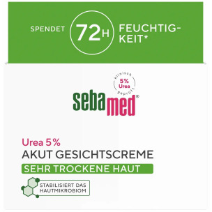 sebamed® Akut Gesichtscreme Urea 5% (50 ml) Artikelnummer/PZN: 19949445