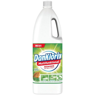 DanKlorix Multifunktional Reiniger mit Aktiv-Chlor GRÜNE FRISCHE (1500 ml) - PZN: 09951800 - AvivaMed
