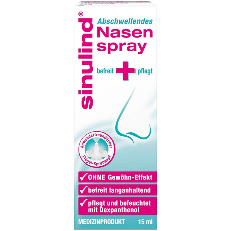 sinulind® Abschwellendes Nasenspray (15 ml) - PZN: 19237638 - AvivaMed