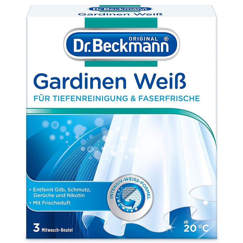 Dr. Beckmann Gardinen Weiß (3 x 40 g) - PZN: 99004515 - AvivaMed