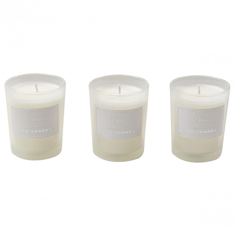 TED SPARKS Mini-Duftkerzen Geschenkset Fresh Linen (1 Set) - PZN: 96300209 - AvivaMed