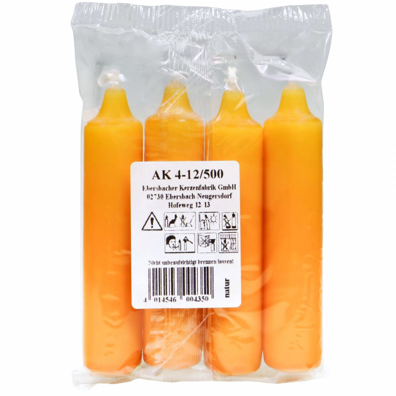 Adventskranzkerzen 12/500 natur (4 St.) - PZN: 99026460 - AvivaMed