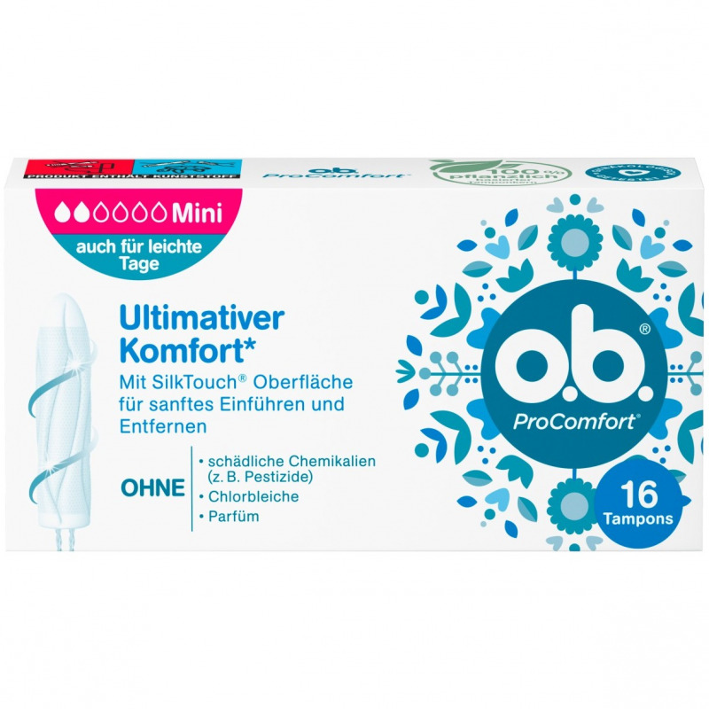 o.b.® ProComfort® Mini (16 St.) - PZN: 00723767 - AvivaMed