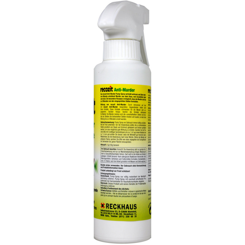 recozit Anti-Marder Spray (250 ml) - PZN: 09950550 - AvivaMed