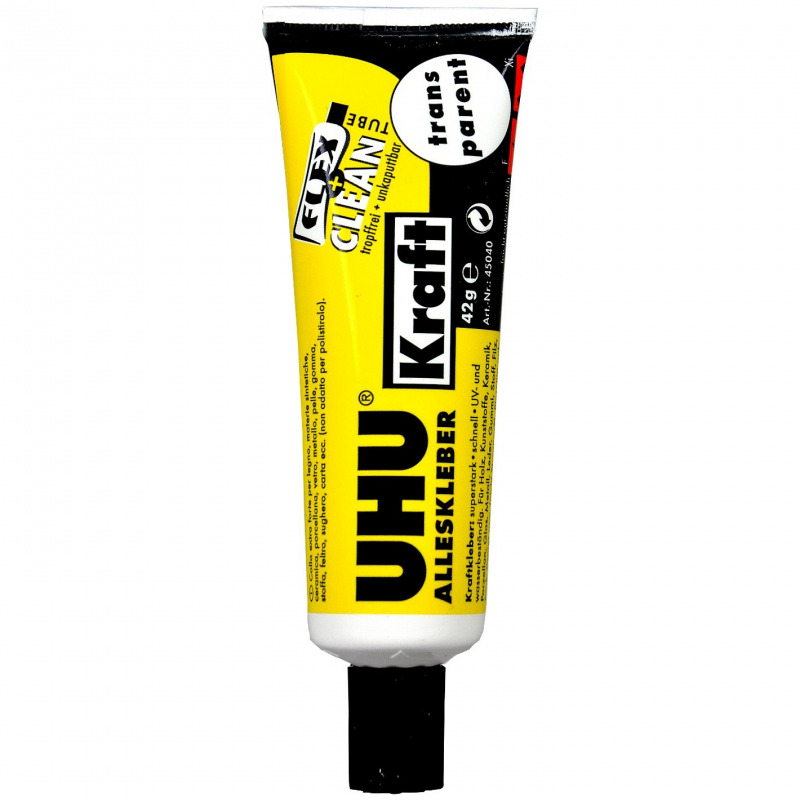 UHU Alleskleber Kraft transparent (42 g) - PZN: 09953610 - AvivaMed