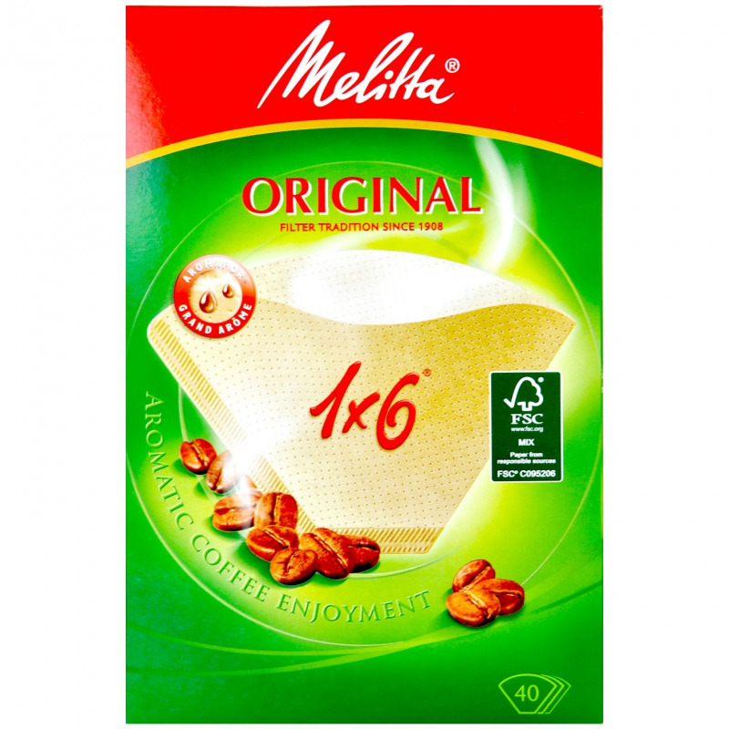 Filtres Melitta 1x6 - Les cafés rémy