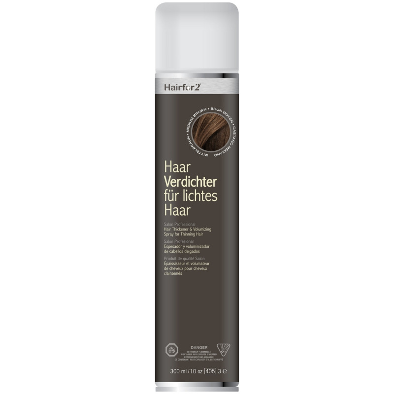 Mane Haarverdichtungsspray Streuhaar Schütthaar Haarauffüller