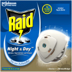 Raid® Insektenstecker Night & Day (Stecker + Nachfüller)