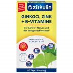 Zirkulin Ginkgo, Zink + B-Vitamine (60 St.)