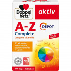 Doppelherz A-Z Complete Langzeit-Vitamine DEPOT (40 St.)