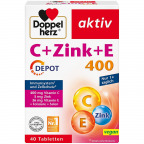 Doppelherz C + Zink + E 400 DEPOT (40 St.)