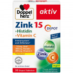 Doppelherz Zink 15 + Histidin + Vitamin C DEPOT (30 St.)