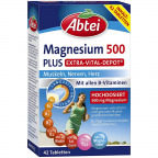 Abtei Magnesium 500 PLUS Extra-Vital-Depot® (42 St.)