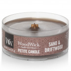 WoodWick® Petite Candle "Sand & Driftwood" (1 St.)