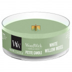 WoodWick® Petite Candle "White Willow Moss" (1 St.)