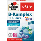 Doppelherz B-Komplex + Folsäure DEPOT (45 St.) [Sonderposten]