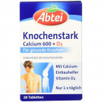 Abtei Knochenstark Calcium 600 + D3 (28 St.)