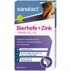 sanotact® Bierhefe + Zink Tabletten (60 St.)
