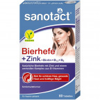 sanotact® Bierhefe + Zink Tabletten (60 St.)