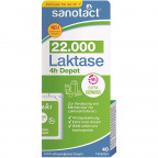 sanotact® Laktase 22.000 4h Depot (40 Tabletten)