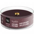 WoodWick® Petite Candle "Black Plum Cognac" (1 St.)