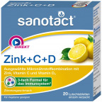 sanotact® Zink + C + D Lutschtabletten (20 St.)