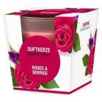 pajoma Duftkerze im Glas Roses & Berries (1 St.)