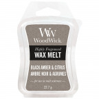 WoodWick® Wax Melt "Black Amber & Citrus" (1 St.)