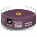 WoodWick® Petite Candle "Dark Poppy" (1 St.)