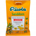 Ricola Sanddorn Schweizer Kräuterbonbon ohne Zucker (75 g)
