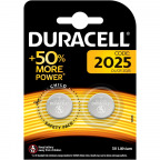 Duracell® 2025 Lithium Knopfzellen 3 Volt (2 St.)