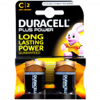 Duracell® C Plus Power Batterien 1,5 Volt (2 St.)
