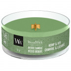 WoodWick® Petite Candle "Hemp & Ivy" (1 St.)