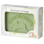 Ovis Schafmilchseife Rosmarin-Orange (100 g)