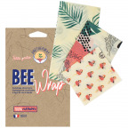 Bee Wrap Bienenwachstücher Set "Tropical" (3tlg.)