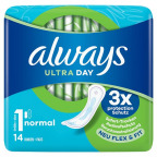 always Ultra Day Normal (Größe 1) Damenbinden (14 St.)