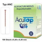 AcuTop Akupunkturnadeln Typ ANC, 0,30 x 30 mm (100 St.)