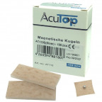 AcuTop® Magnetische Kugeln, 800 Gauss, versilbert (100 St.)