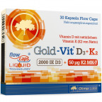 Gold-Vit® D3 + K2 2000 I.E. D3 (30 Kapseln)