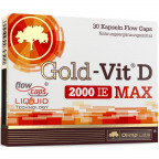 Gold-Vit® D 2000 I.E. MAX (30 Kapseln) [MHD 27.09.2023]