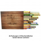 LUXflair® Räucherstäbchen Mixed-Set mit 26 Sorten (1 Set)
