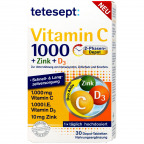 tetesept Vitamin C 1000 + Zink + D3 2-Phasen-Depot (30 St.)