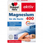 Doppelherz Magnesium 400 für die Nacht DEPOT (30 St.) [Sonderposten]